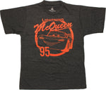 Cars Lightning McQueen 95 Circle Youth T-Shirt