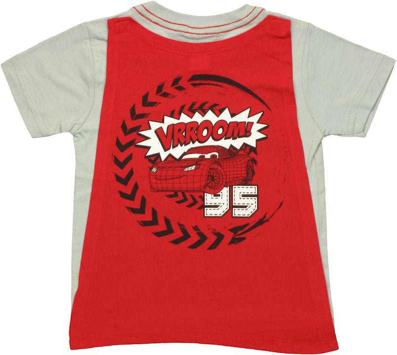 Cars On the Go Cape Toddler T Shirt