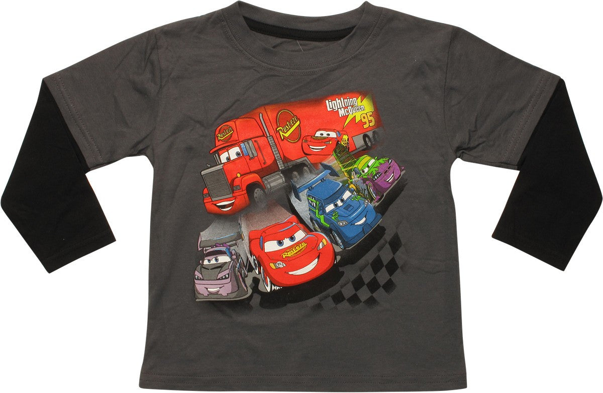 Cars Raceway Group with Mack LS Toddler T-Shirt