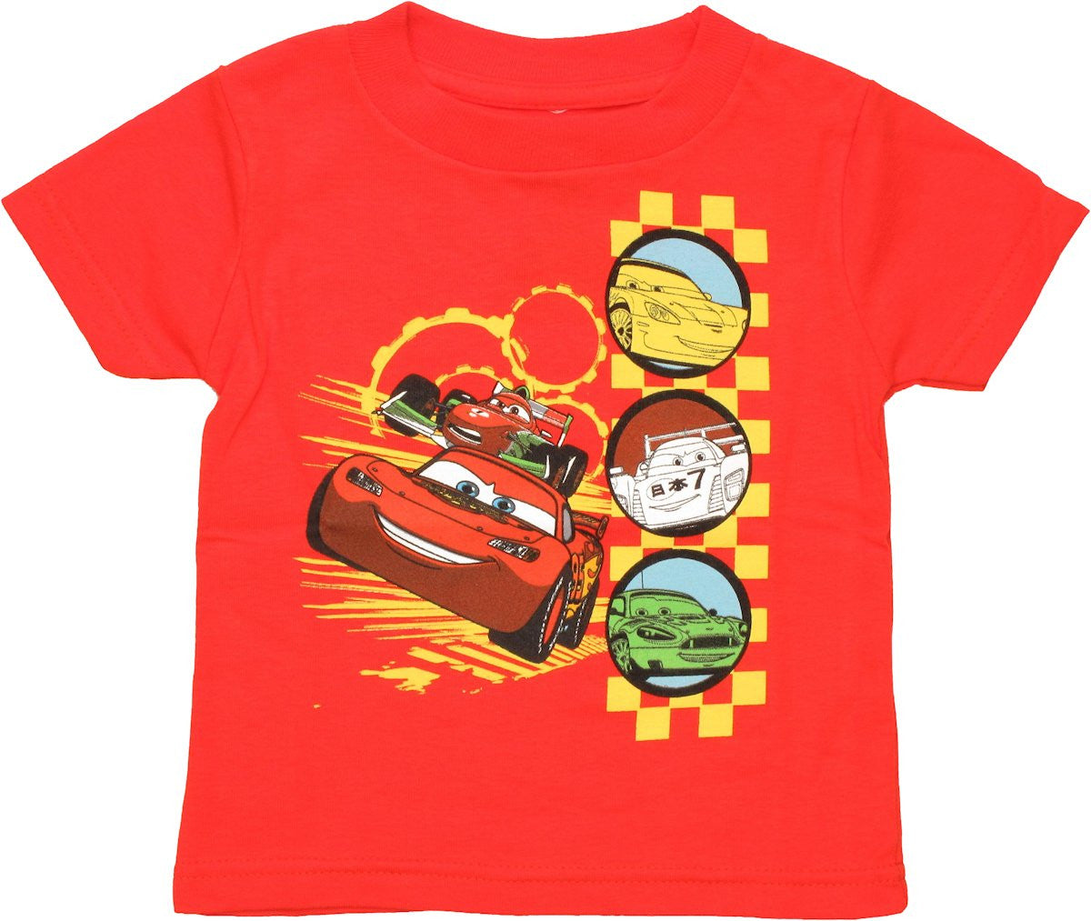 Cars Racing Circles Infant T Shirt