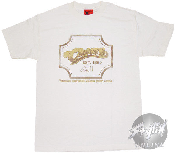 Cheers Rounded Octagon T-Shirt