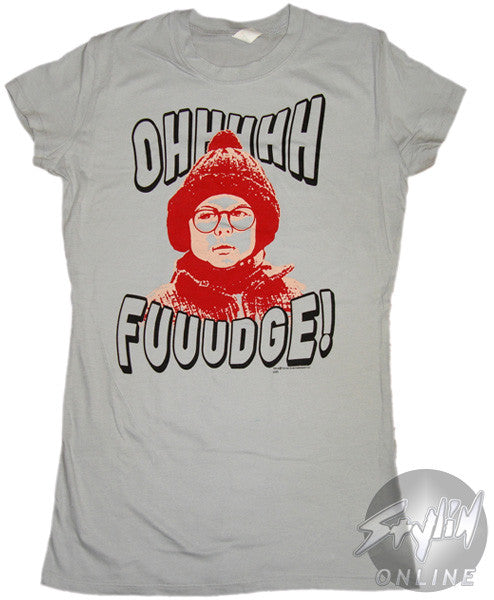 Christmas Story Oh Fudge Baby Tee