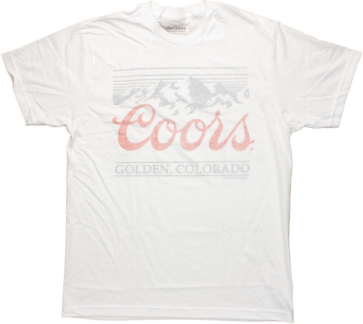 Coors Label Inside T Shirt