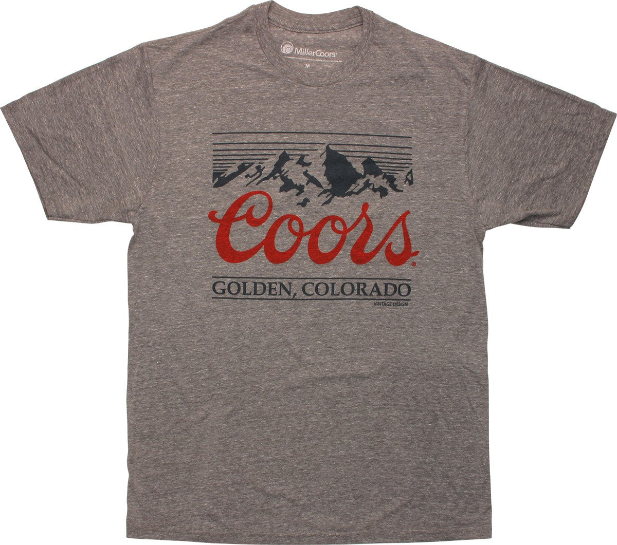 Coors Light Mountains Label T-Shirt