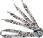 Corpse Bride Faces All Over Print Shoe Laces