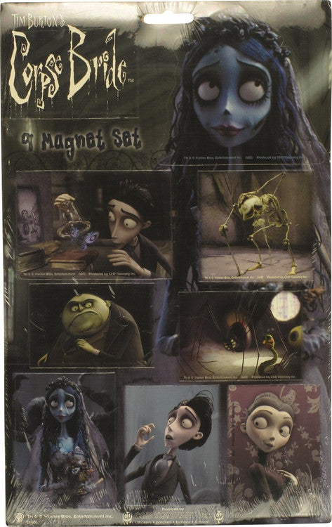 Corpse Bride with Spider Magnet Set