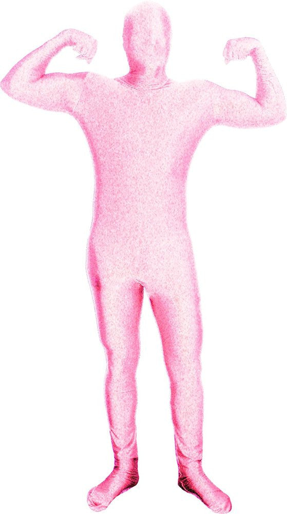Full Body Pink Spandex Suit