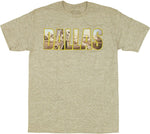 Dallas Skyline T Shirt Sheer