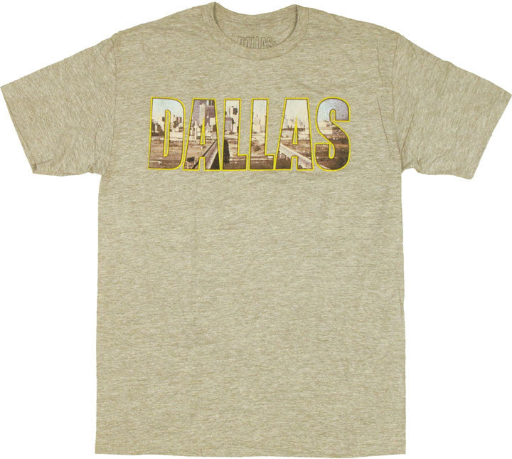 Dallas Skyline T Shirt Sheer