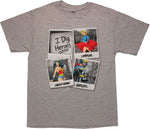 DC Comics Dig Heroes T Shirt