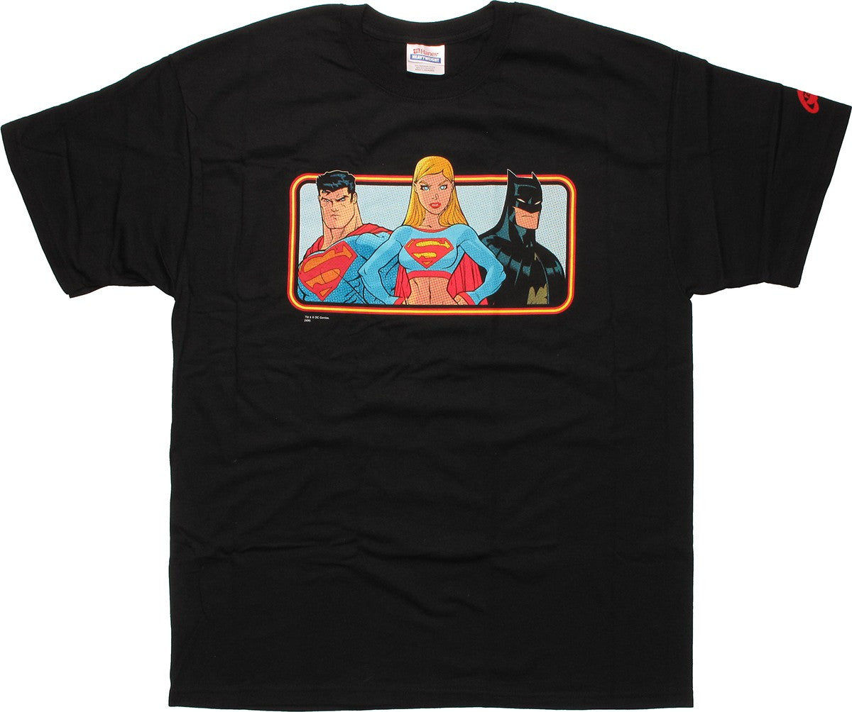 DC Comics Superman Supergirl Batman T-Shirt