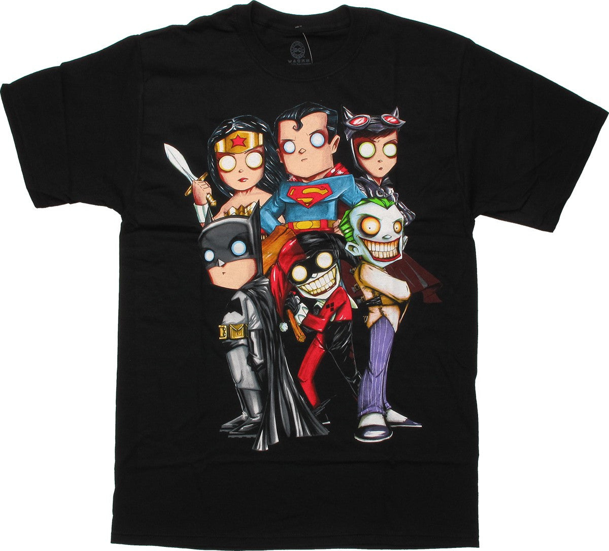 DC Comics Six Uminga Toons T-Shirt