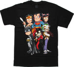 DC Comics Six Uminga Toons T-Shirt
