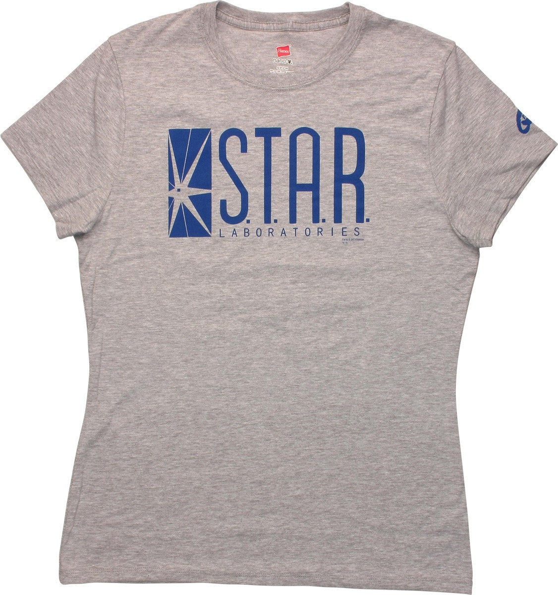 DC Comics STAR Laboratories Heather Ladies T-Shirt