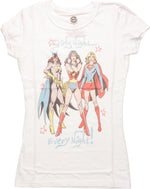 DC Comics Women Girls Night Baby Tee