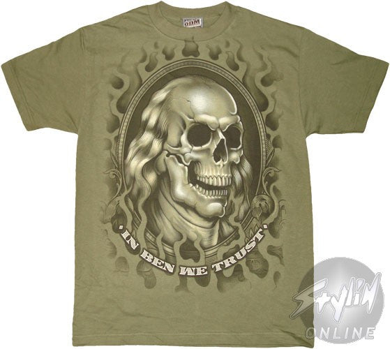 Dead Presidents Franklin Portrait T-Shirt