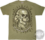 Dead Presidents Franklin Portrait T-Shirt