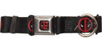 Deadpool Logos Pet Collar