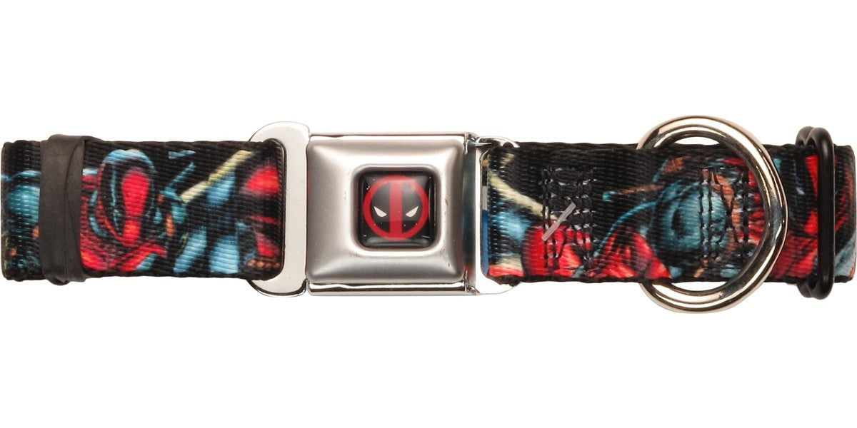 Deadpool Name Poses Pet Collar