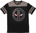 Deadpool Stance In Logo Jersey Shirt