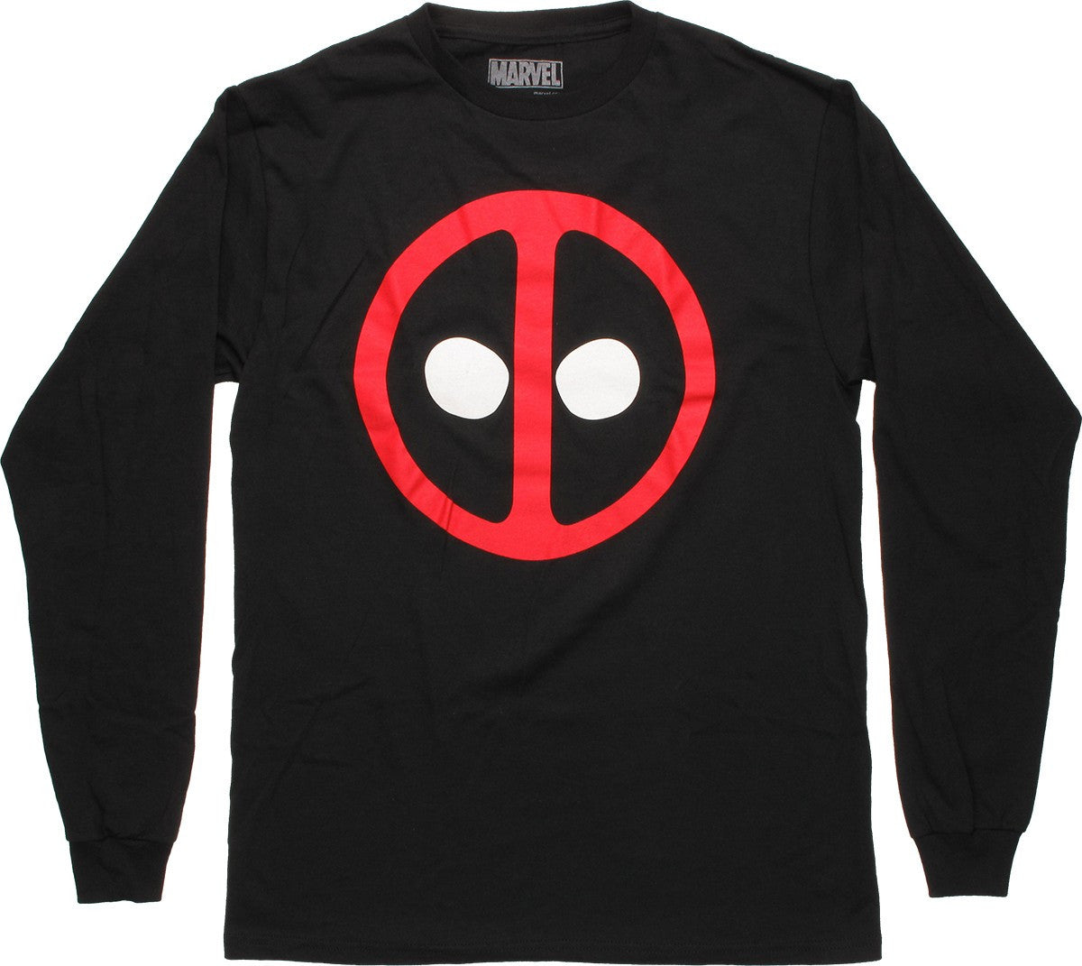 Deadpool Symbol Long Sleeve T Shirt