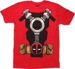 Deadpool Utility Belt Costume T-Shirt