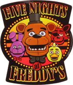 Five Nights at Freddy's Group Heads Sticker