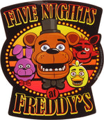 Five Nights at Freddy's Group Heads Sticker