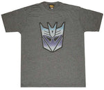 Transformers Decepticon Color Logo T-Shirt Sheer