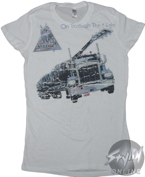 Def Leppard On Through the Night Baby Tee