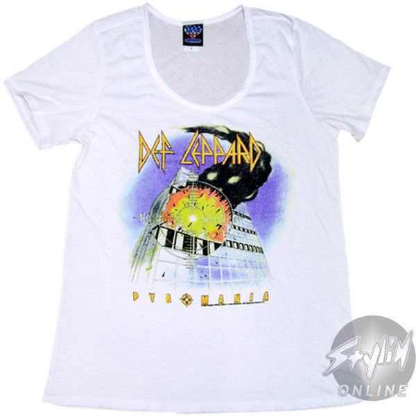 Def Leppard Pyromania Baby Tee
