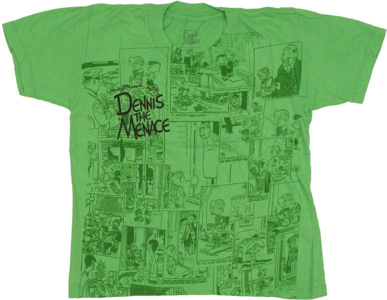 Dennis the Menace Comic Juvenile T Shirt