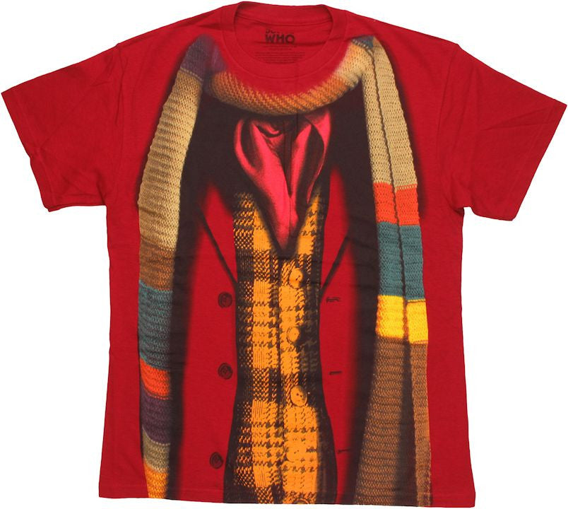 Doctor Who 4th Doctor Costume T Shirt