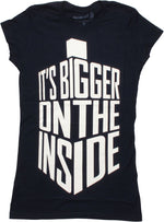 Doctor Who Bigger Inside Baby Tee