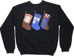 Doctor Who Christmas Stockings Sweatshirt