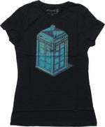 Doctor Who Isometric TARDIS Baby Tee