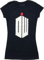Doctor Who Logo Fez Baby Tee