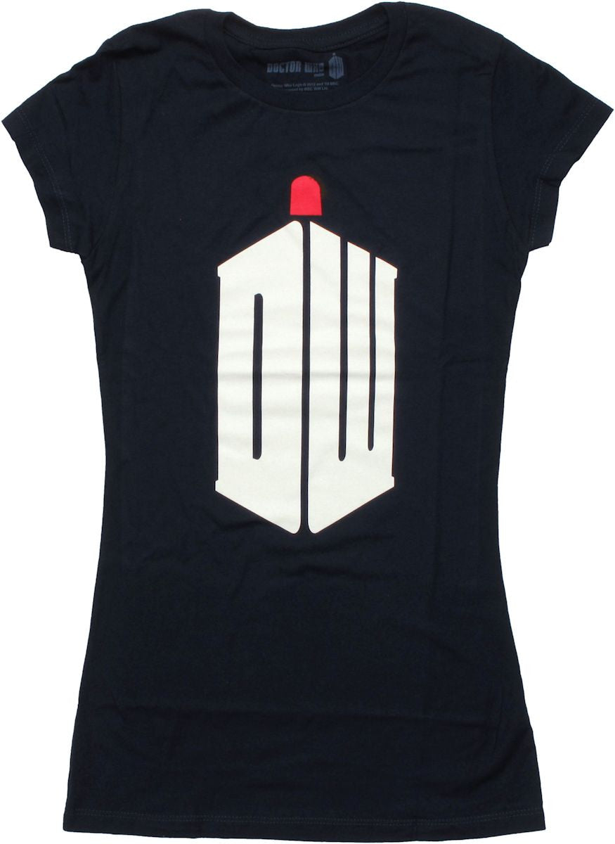 Doctor Who Logo Fez Baby Tee