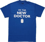 Doctor Who New Doctor Royal Blue T Shirt