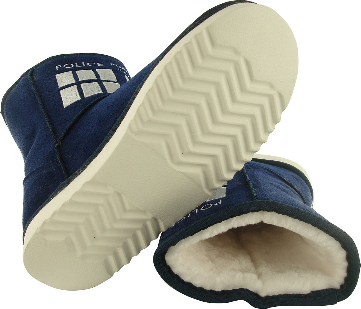 Doctor Who TARDIS Boot Slippers