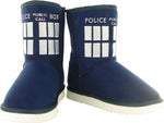 Doctor Who TARDIS Boot Slippers