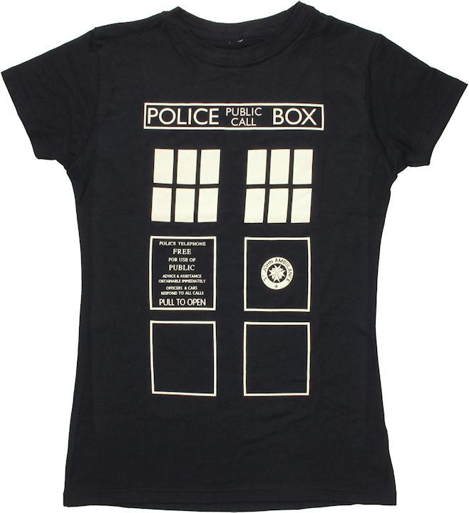 Doctor Who TARDIS Costume Baby Tee