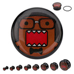 Domo Kun Nerd Acrylic Plugs