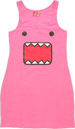 Domo Kun Pink Tank Top Dress