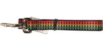 Domo Kun Red Yellow Green Stripes Pet Leash