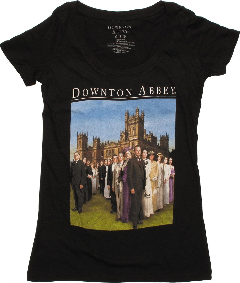 Downton Abbey Cast Photo Baby Tee
