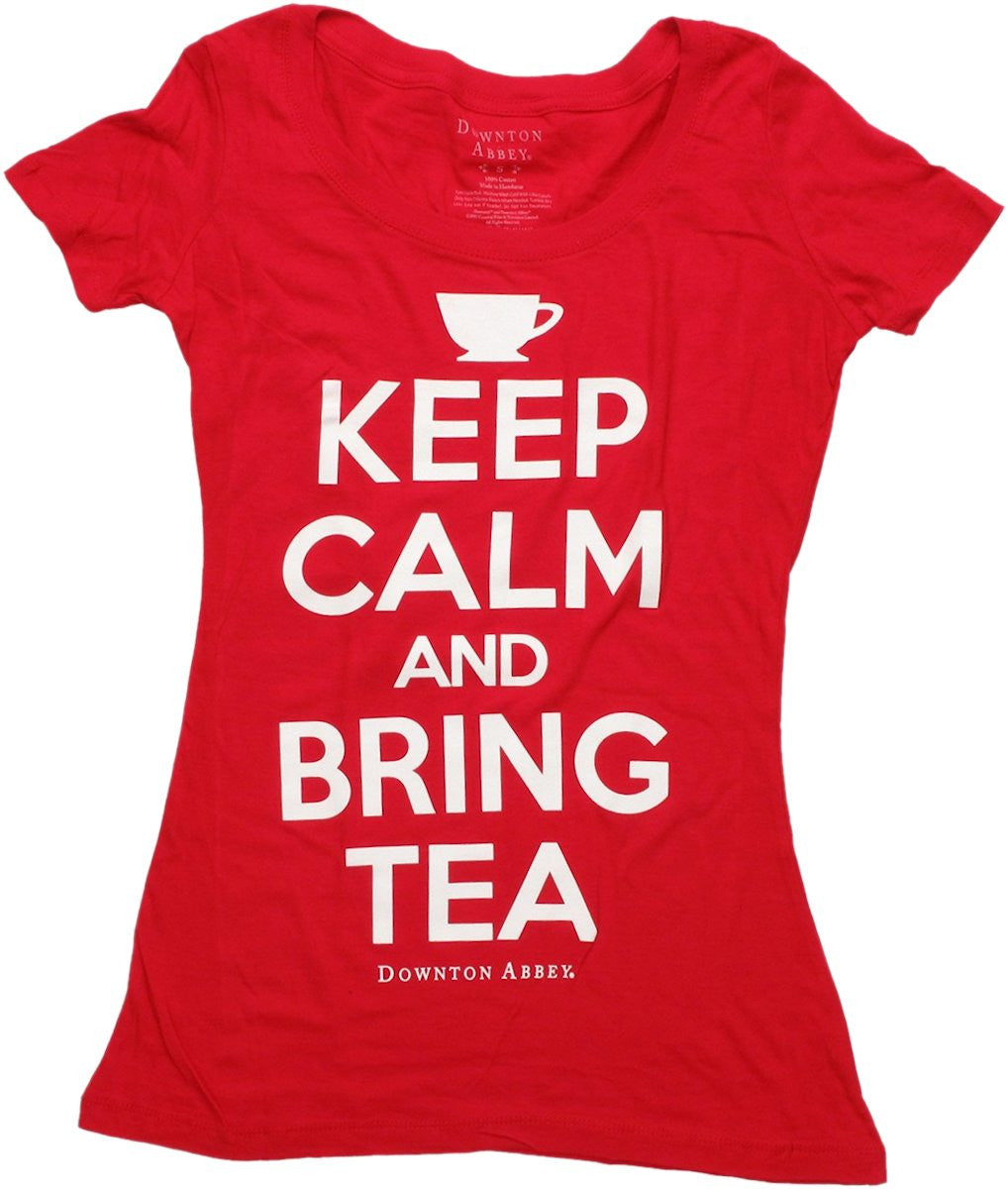 Downton Abbey Keep Calm Bring Tea Baby Tee