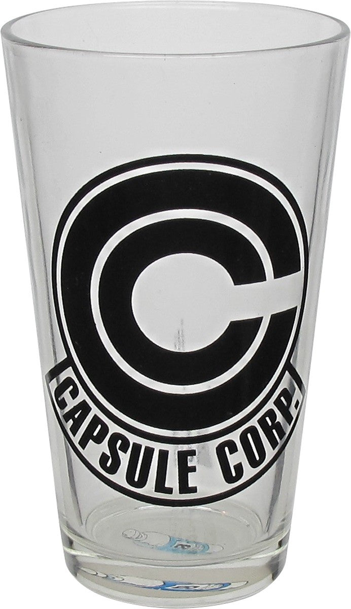 Dragon Ball Z Capsule Corp Logo Pint Glass – Stylin Online