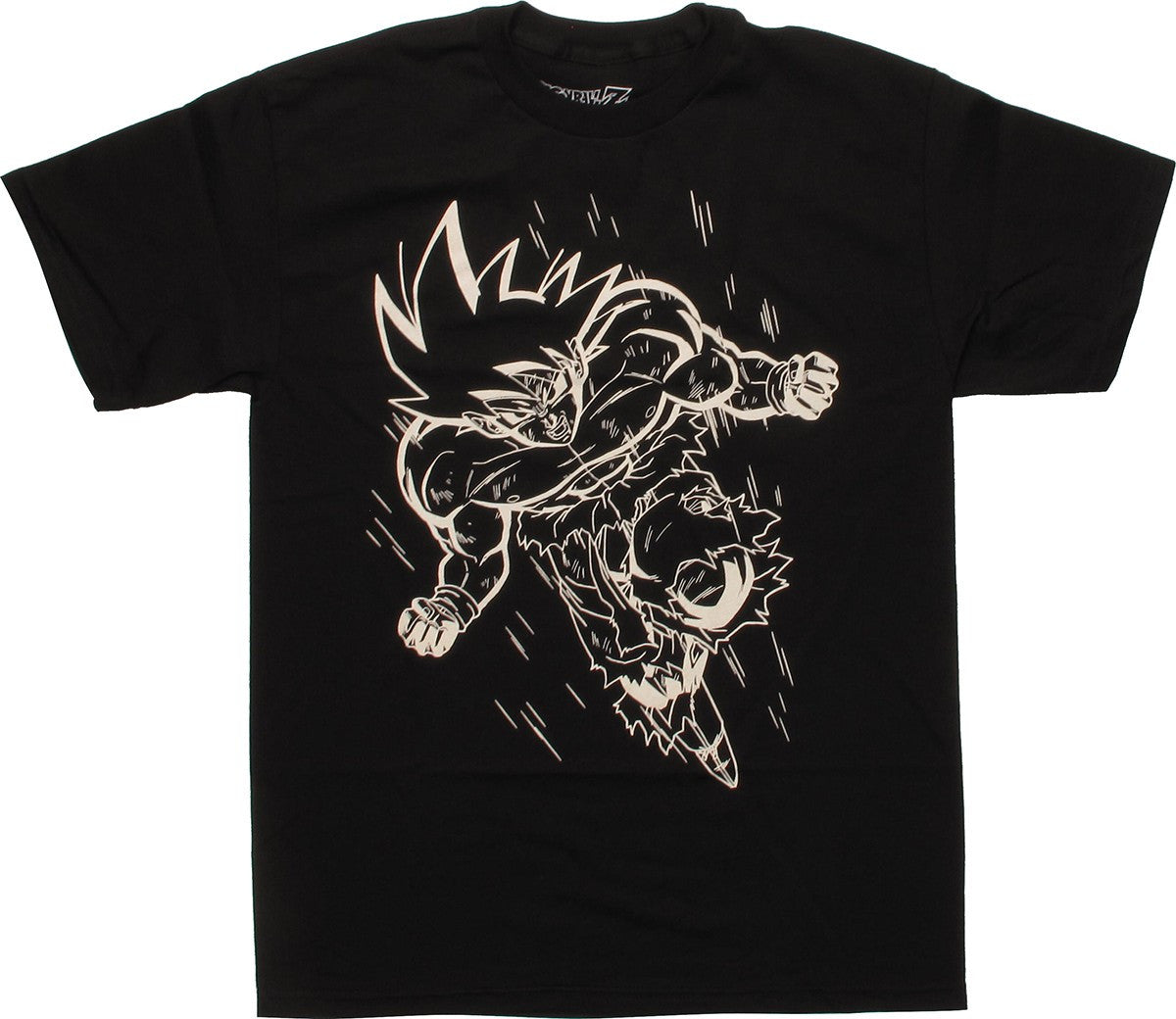 Dragon Ball Z Goku Outline Charge T-Shirt