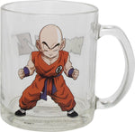 Dragon Ball Z Name Krillin Stance Glass Mug